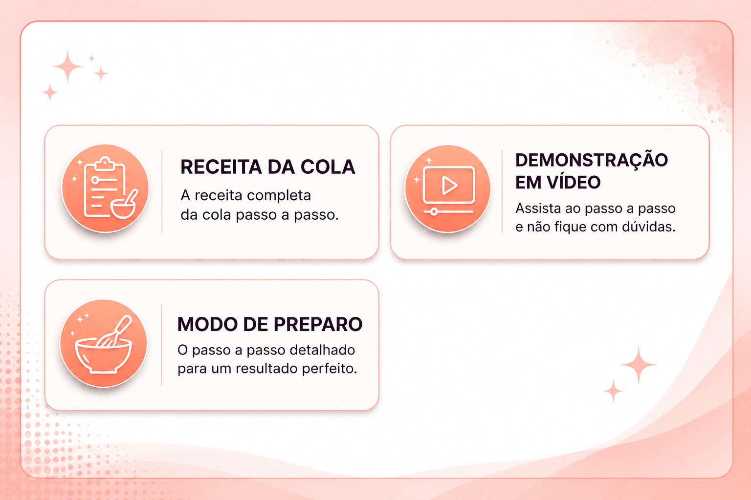 Receita Ilustrada da Cola Caseira